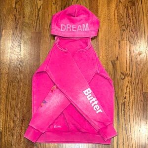 Pink butter hoodie
